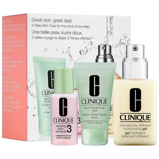 Clinique great skin set