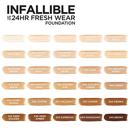 Loreal fresh wear foundation