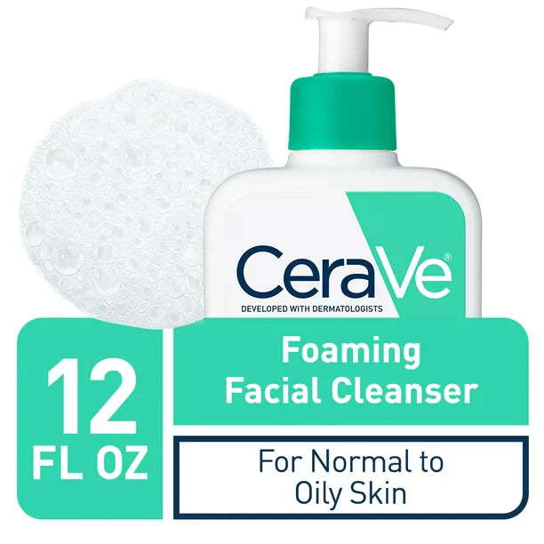 CeraVe foaming facial cleanser