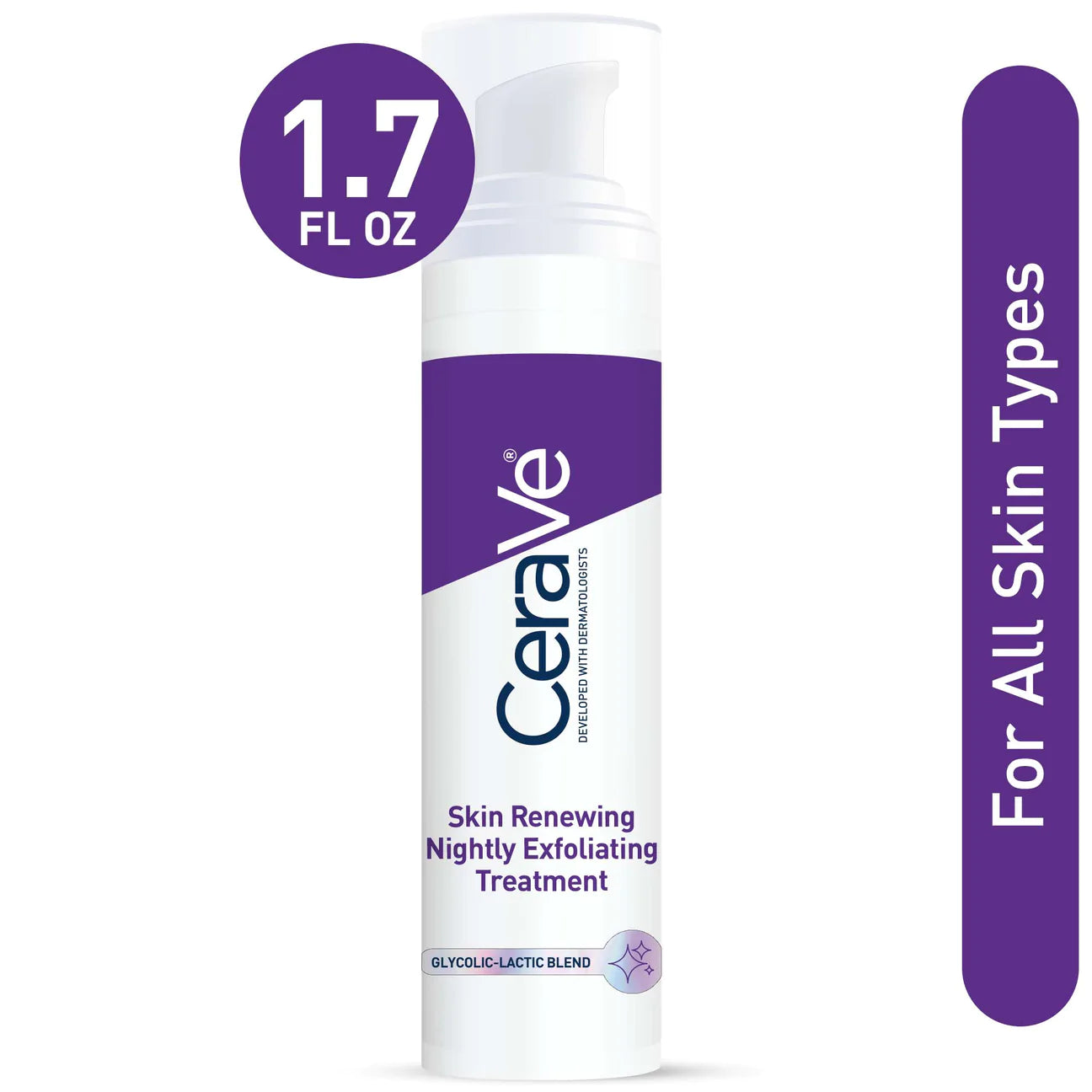 CeraVe skin renewing nightly exfoliating treatment