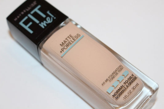 Maybelline fit me matte and poreless foundation